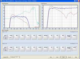 Screen shot of the Topas XOverWizard setup
